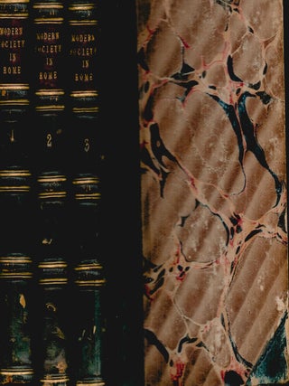 Modern Society in Rome. A Novel. in three volumes complete. J. Richard Beste.
