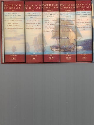 Item #9033860 The Complete Aubrey/Maturen Novels. 5 volunes. Patrick O'Brian