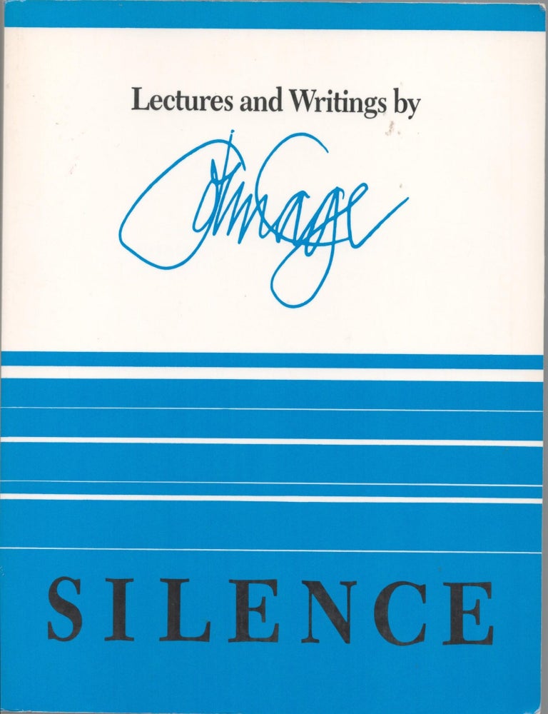 Item #9034100 Silence; Lectures and Writings by John Cage. John Cage.