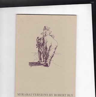 Item #9099 Mirabai Versions. Robert Bly